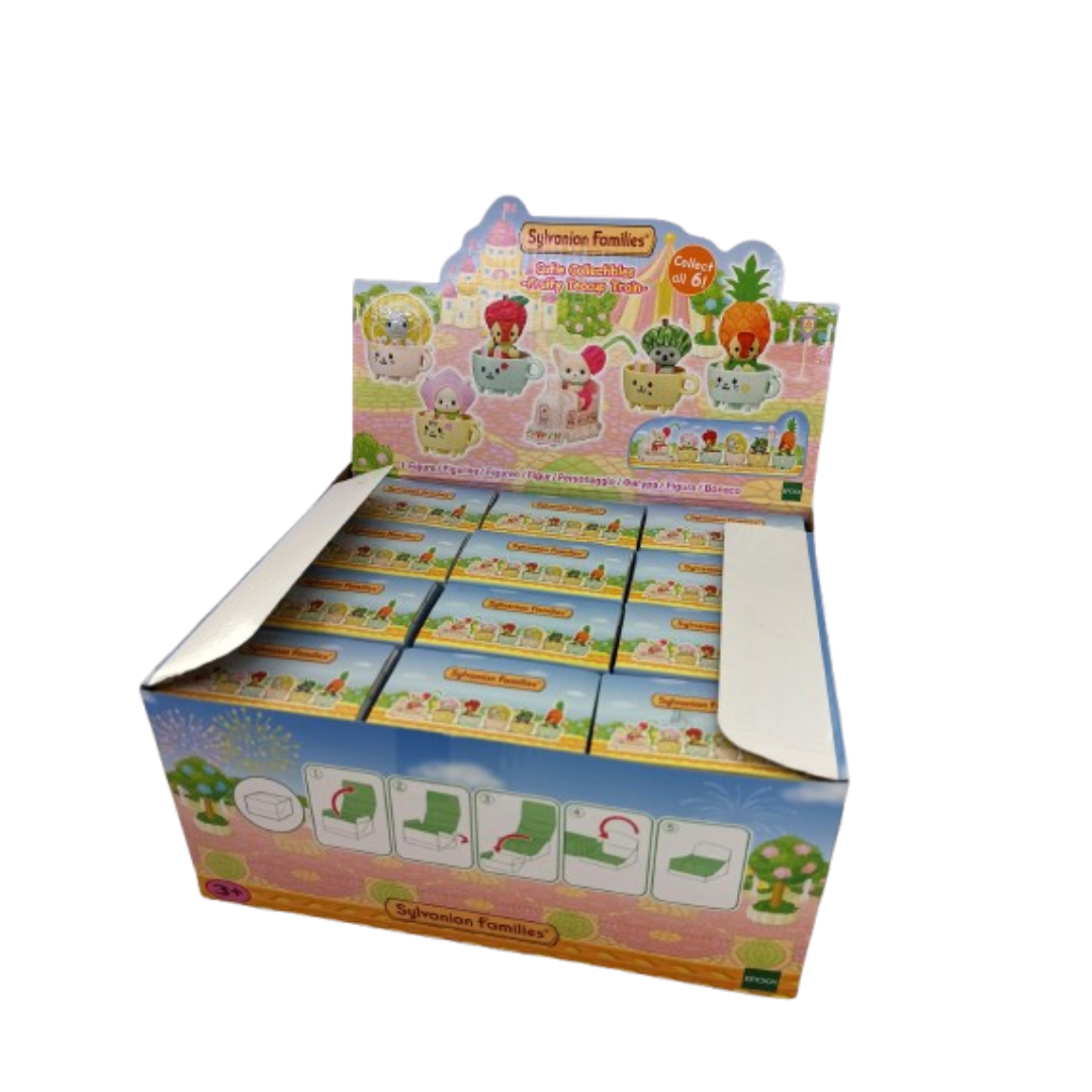 Cutie Collectibles -Kereta Api Cawan Teh Buah