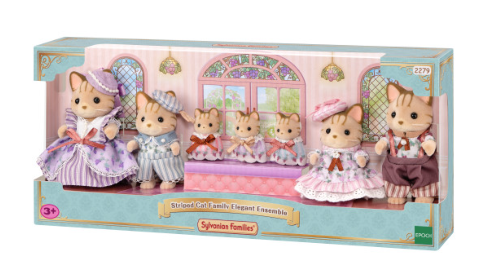 Set Himpunan Ensembel Elegan Kucing Berjalur