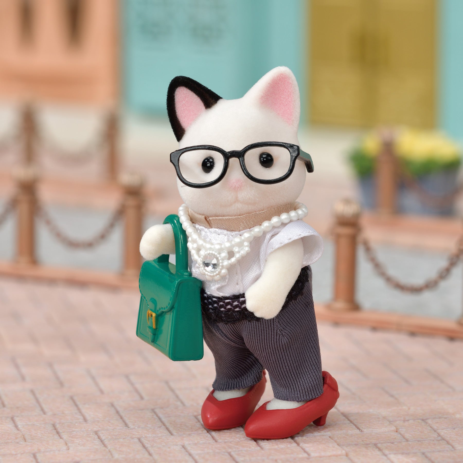 城镇女孩系列时尚游戏套装 - 斑纹猫