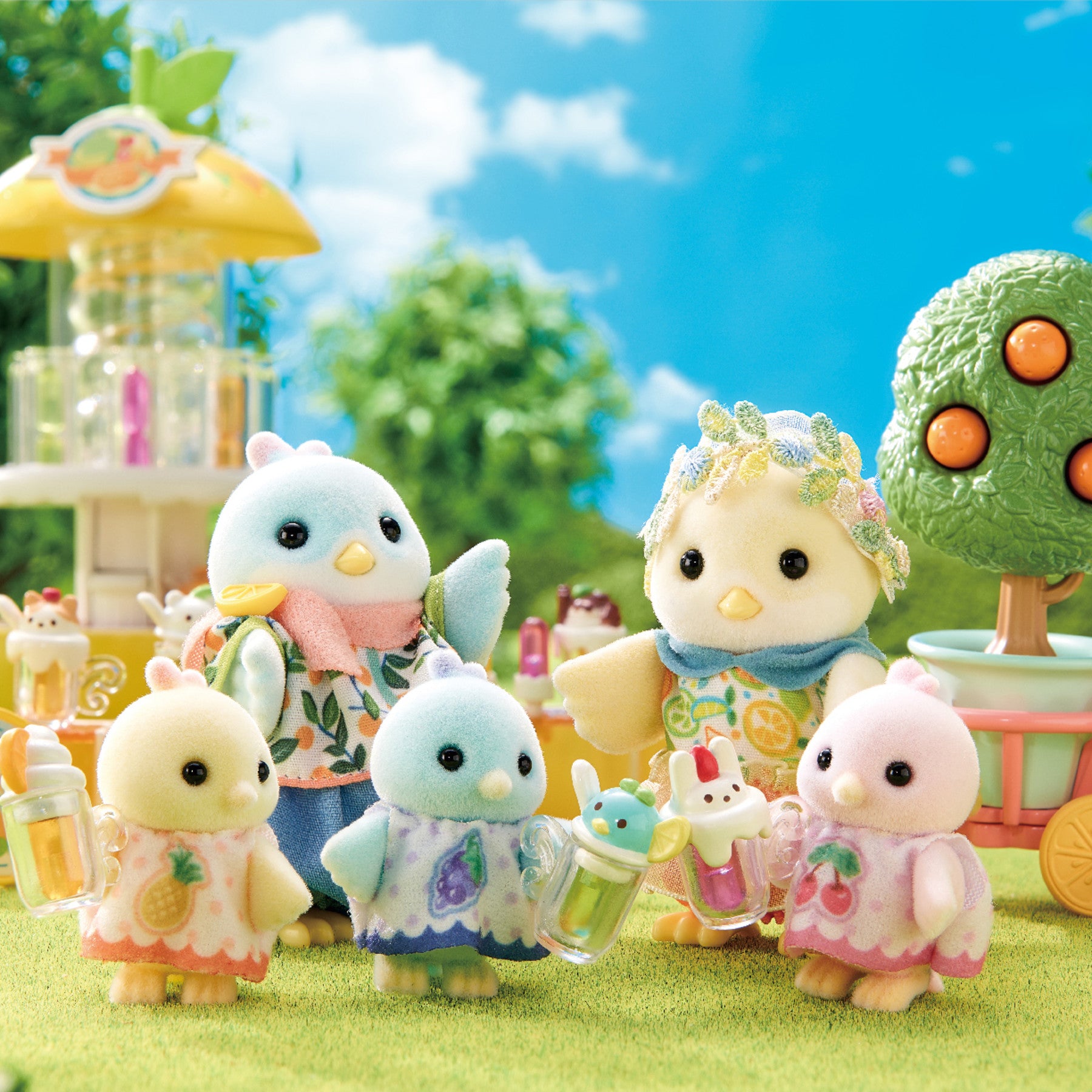 Citrus Bird Family