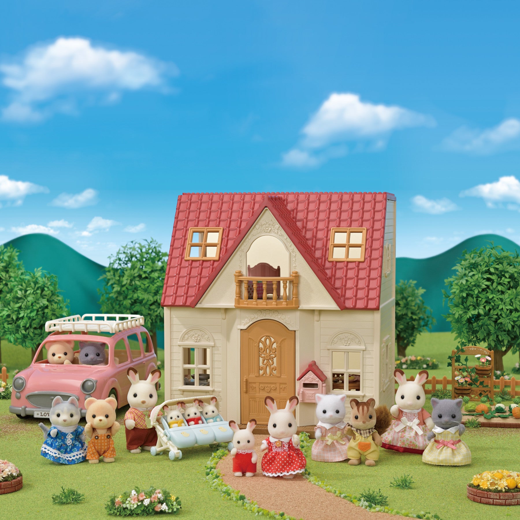 红屋顶舒适小屋