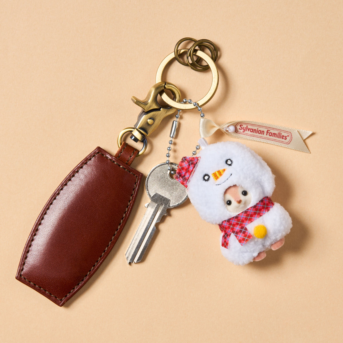 Sylvanian Families 钥匙链 -Sweet Snowman-