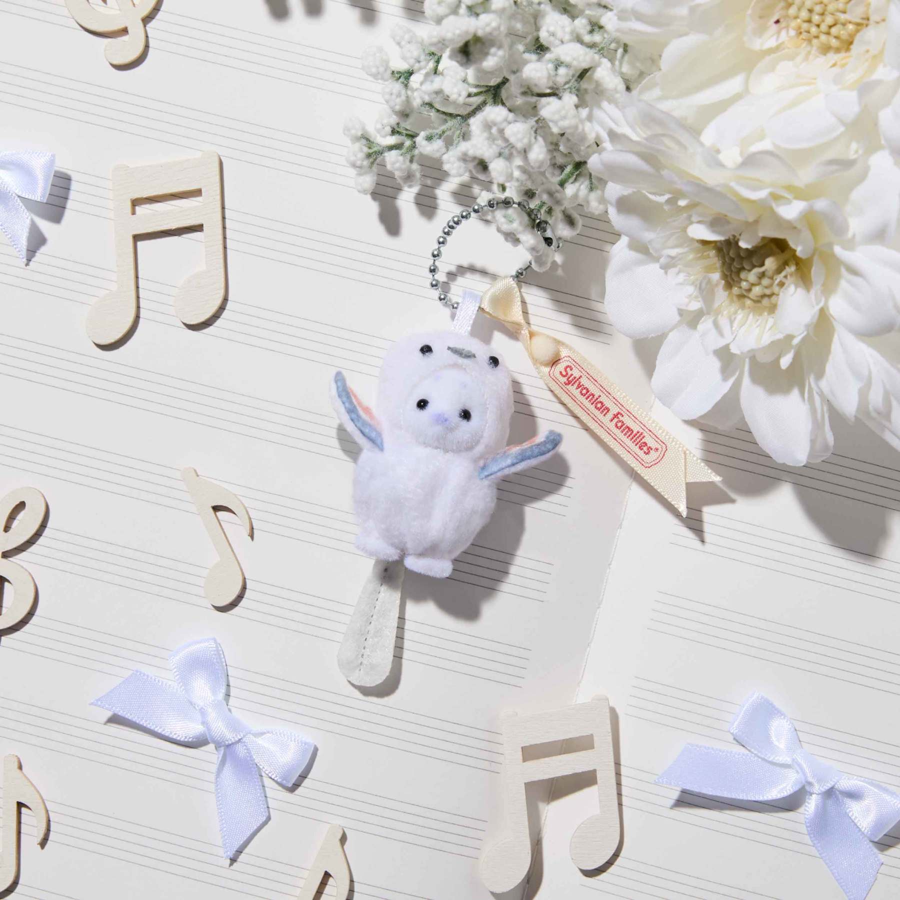 Sylvanian Families Key Chain -Fairy Snow Bird-