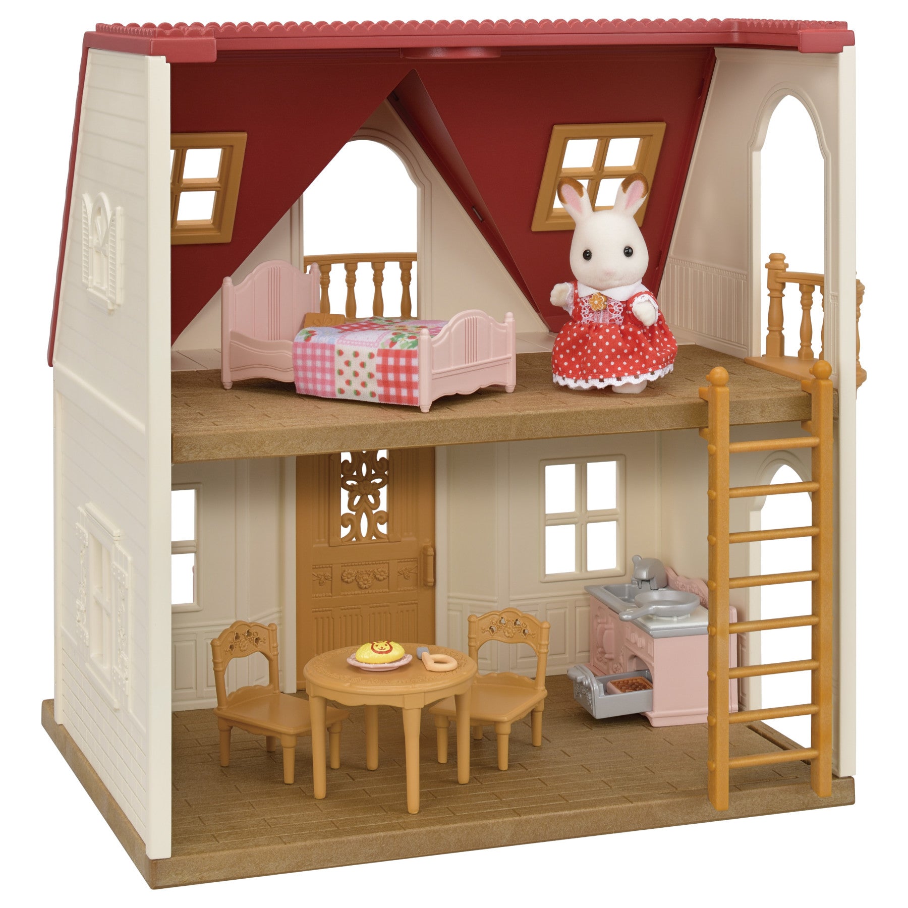 红屋顶舒适小屋