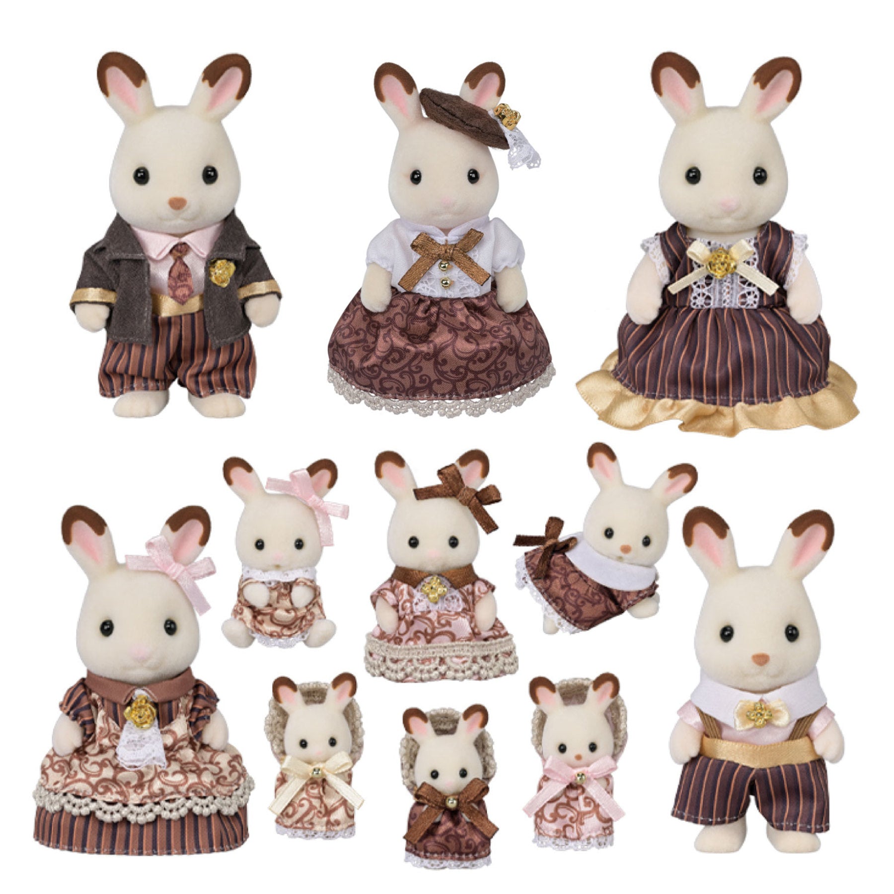 Chocolate Rabbit Family Anniversary Set