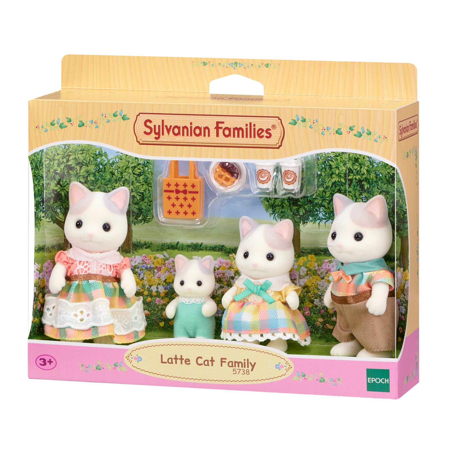 Keluarga kucing latte