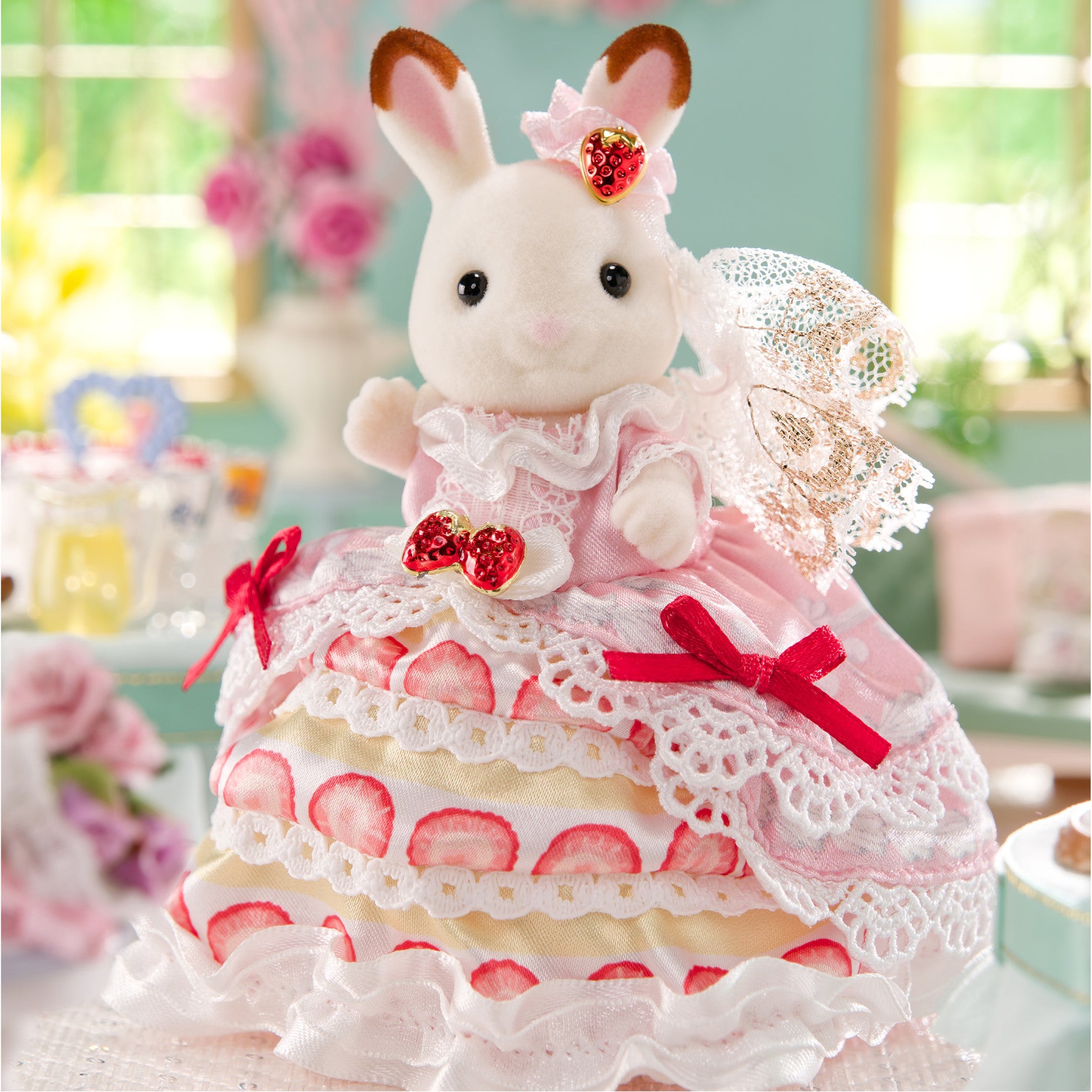 Freya's Birthday Celebration Strawberry Cake Dress