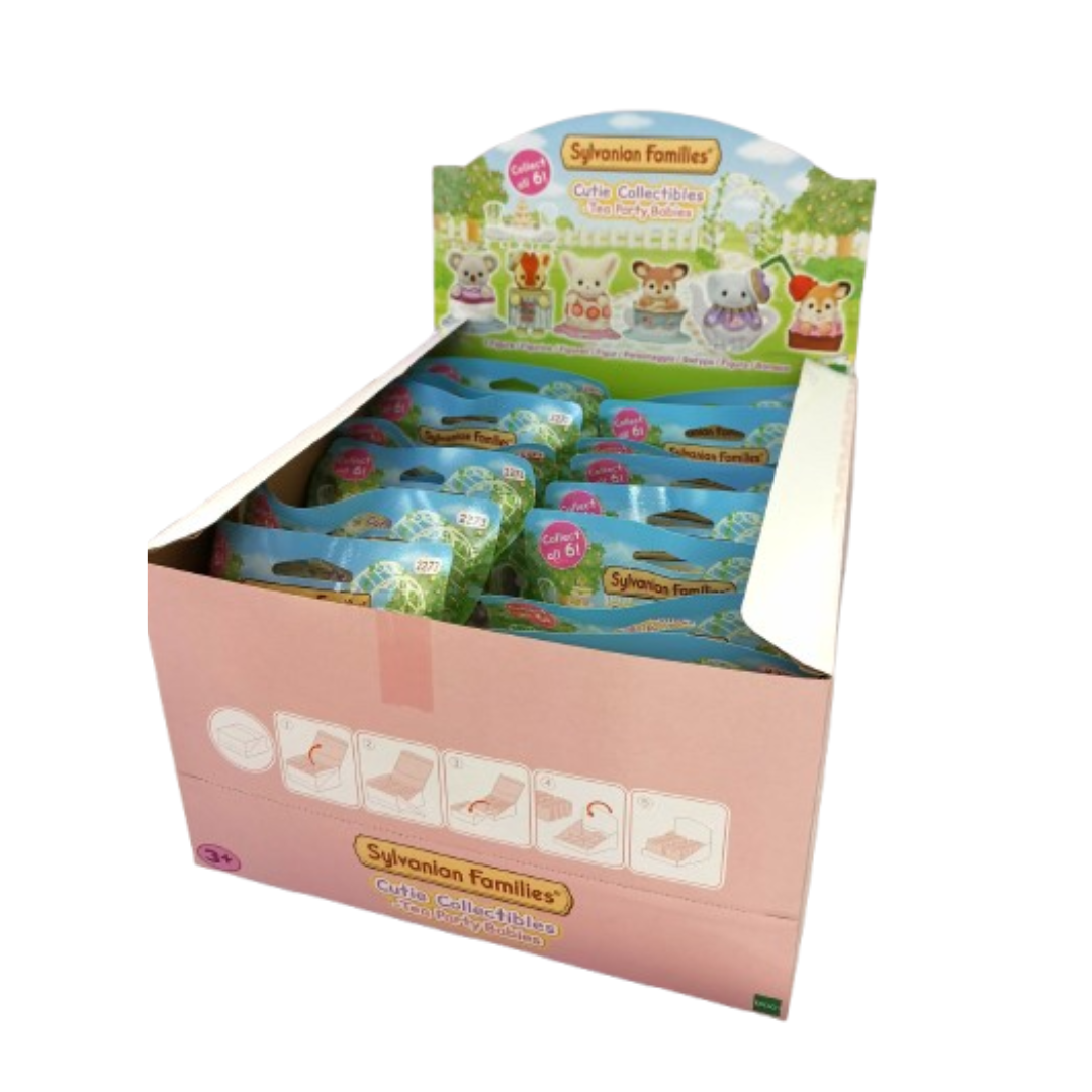 Cutie Collectibles -Tea Party Babies 1 BOX (16 pcs)